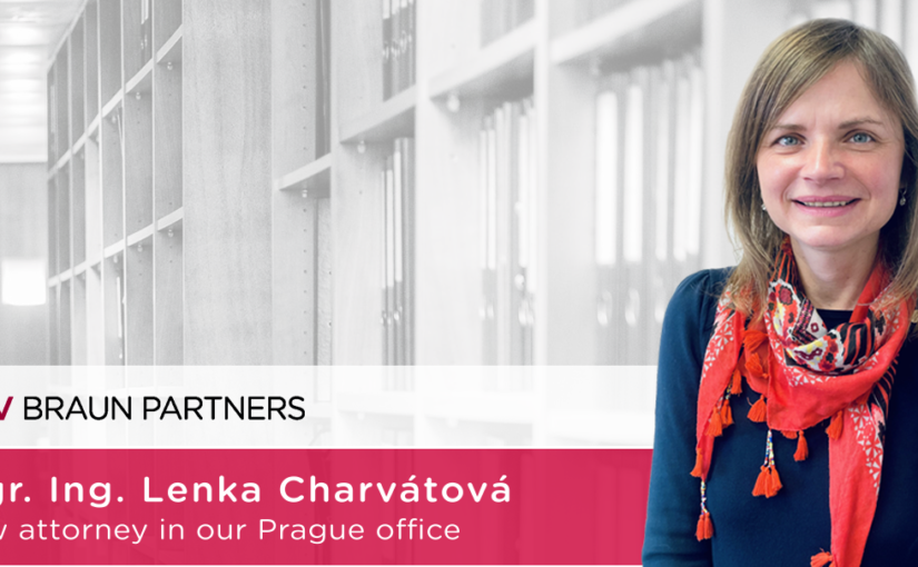 The team of bpv BRAUN PARTNERS PARTNERS in Prague expands its ranks with attorney Lenka Charvátová