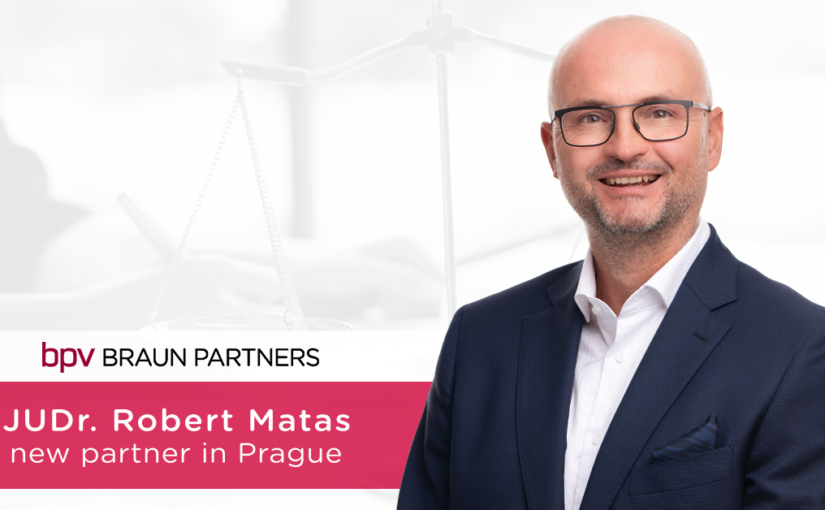 Robert Matas becomes a new partner at bpv BRAUN PARTNERS
