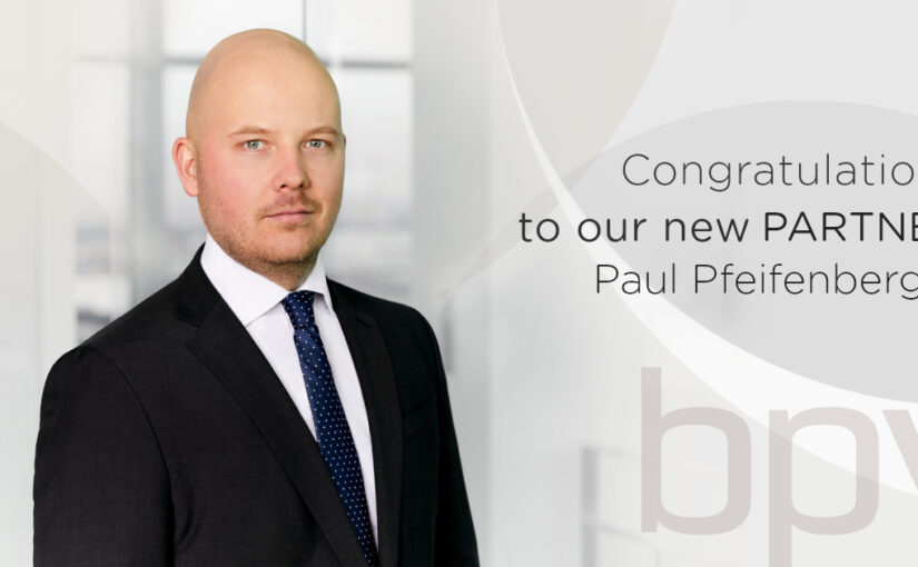 bpv Huegel appoints Paul Pfeifenberger as partner