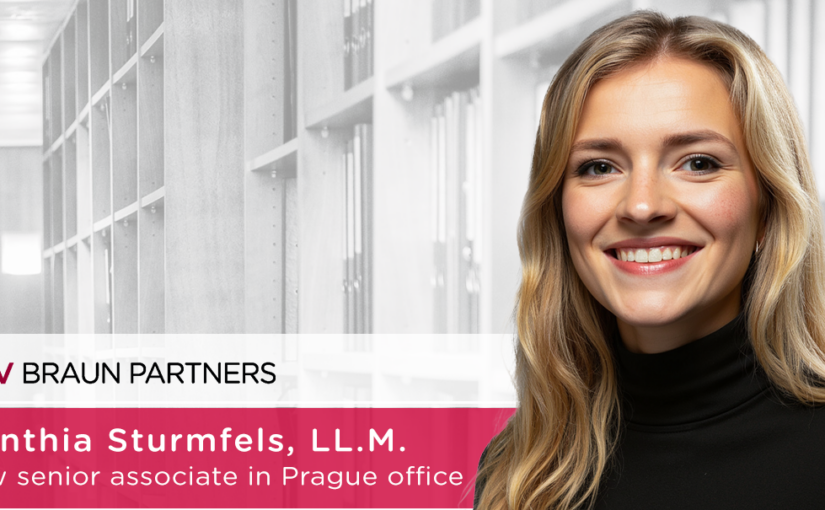 Cynthia Sturmfels strengthens German law team at bpv BRAUN PARTNERS Prague with now five lawyers