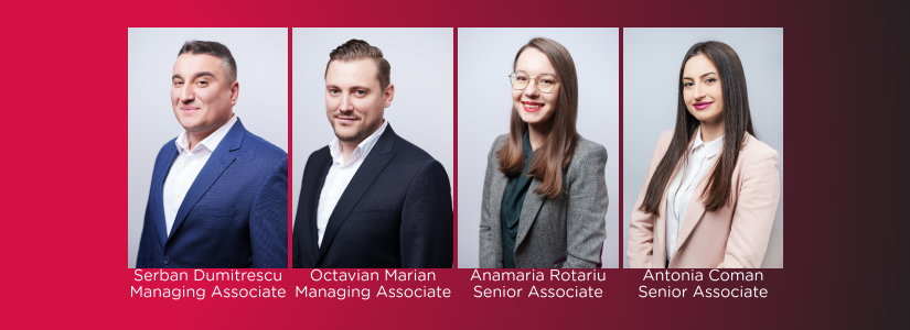 bpv GRIGORESCU STEFANICA announces the promotion of four members of the team