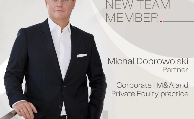 bpv Huegel expands its Corporate/M&A and Private Equity practice with Michal Dobrowolski as new partner